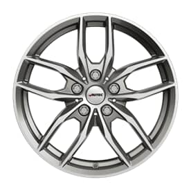 Autec Bavaris titanium silver polished