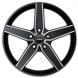 Autec Delano black matt polished