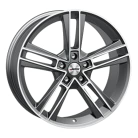 Autec Rias Titanium silver matt polished