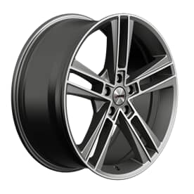 Autec Rias titanium silver matt polished