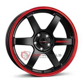 Borbet DB8GT2 black matt rim red