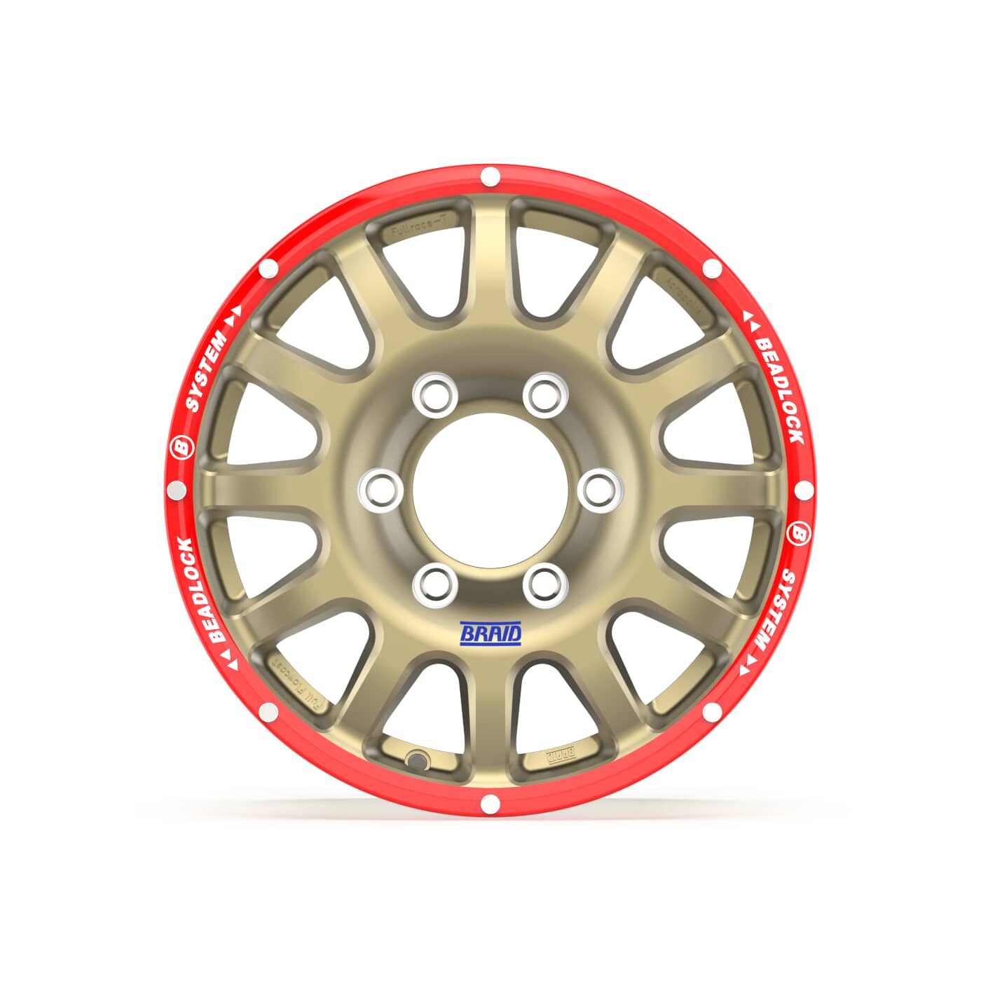 Braid Fullrace T 4X4 Beadlock B Gold