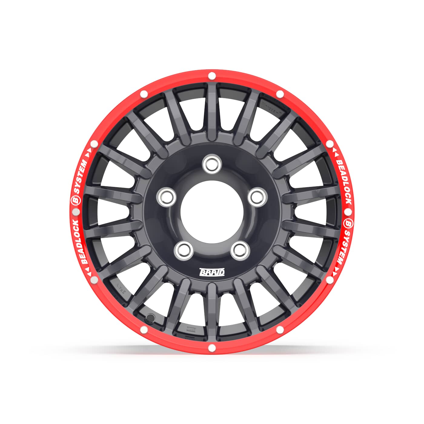 Braid Winrace T 4x4 Beadlock B White