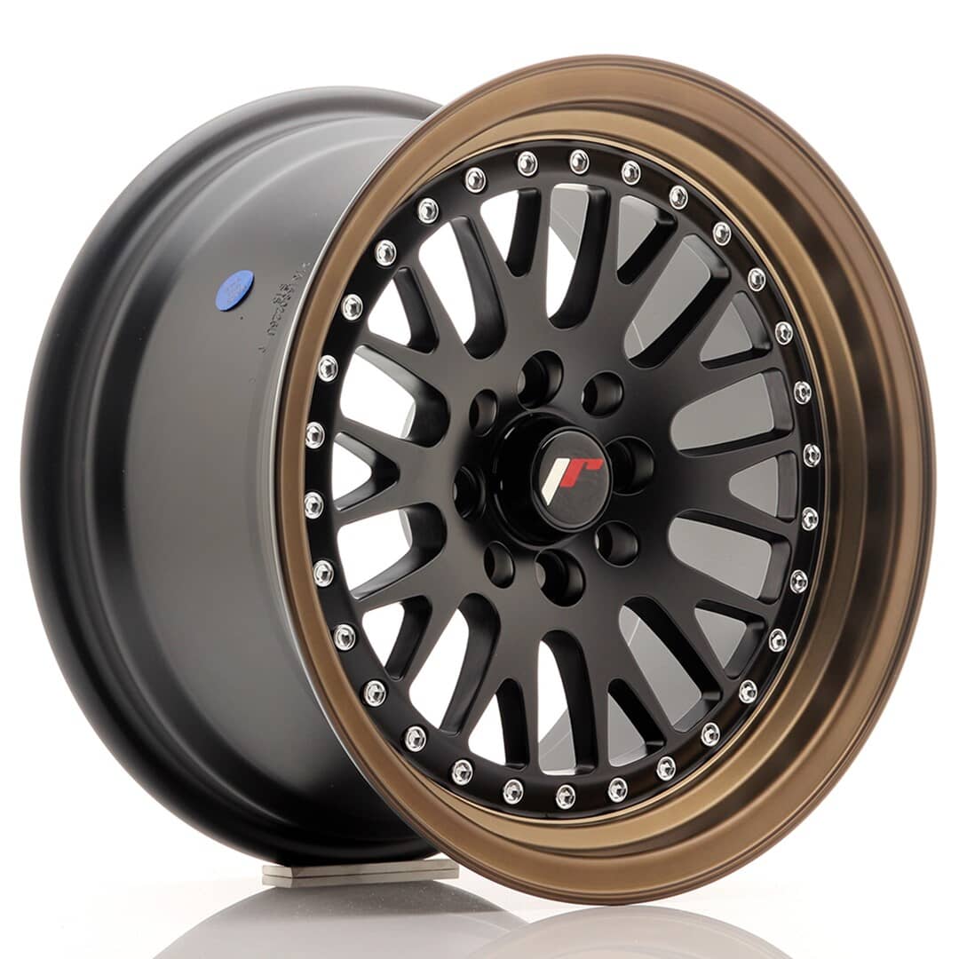 Japan Racing JR10 Multianclaje Matt Black w/ Bronze Lip