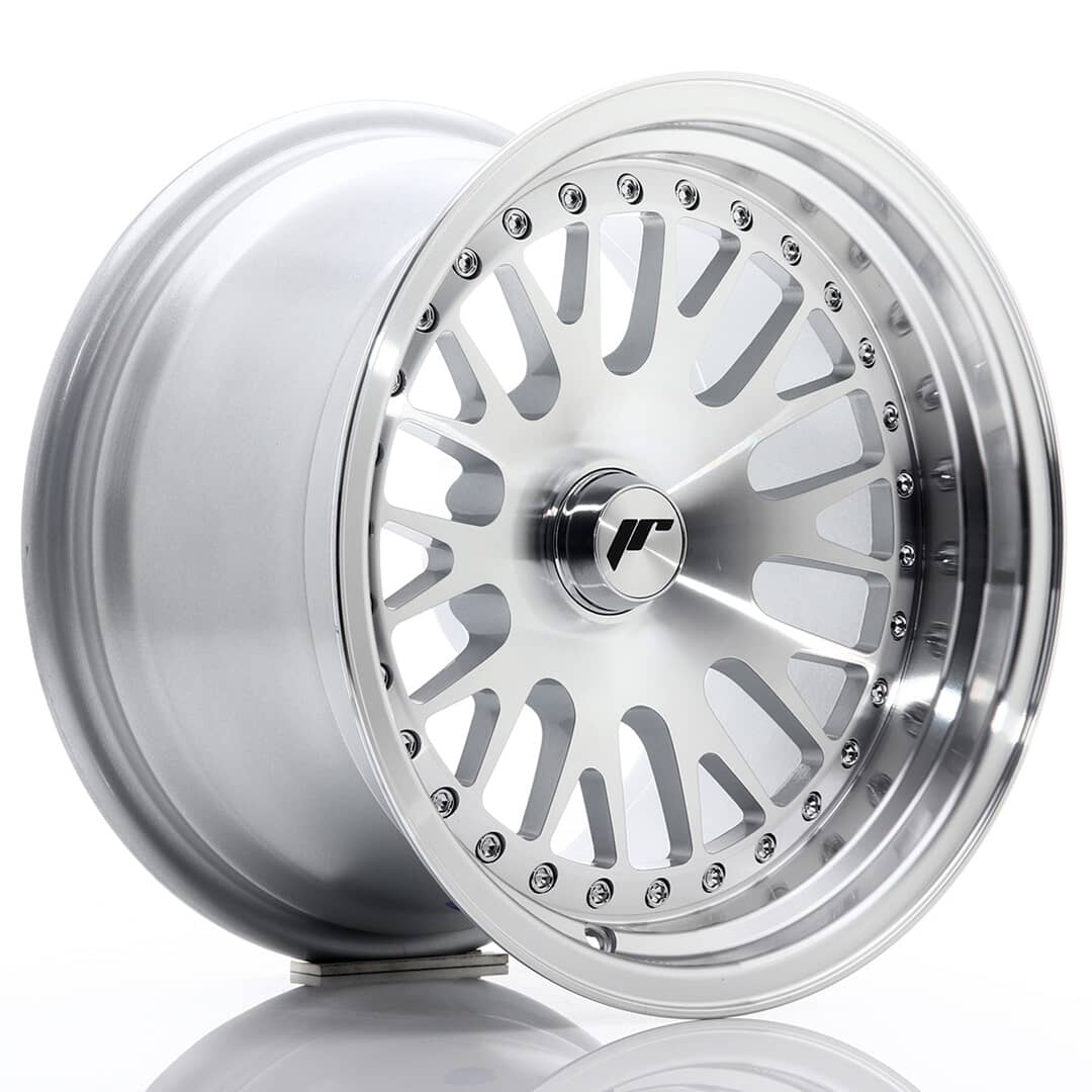 Japan Racing JR10 Personalizable Silver Machined