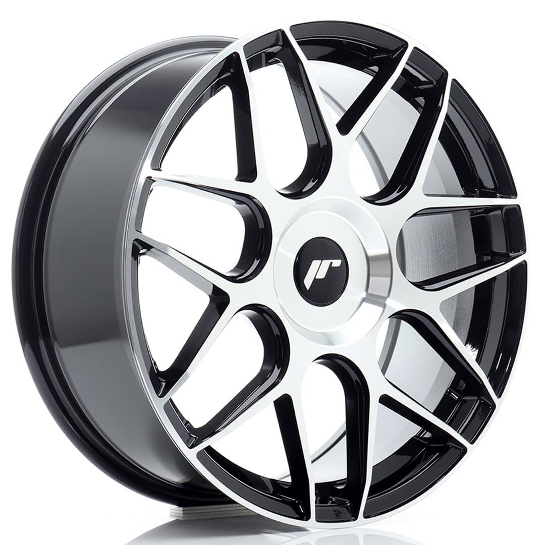 Japan Racing JR18 Personalizables Black Machined Face