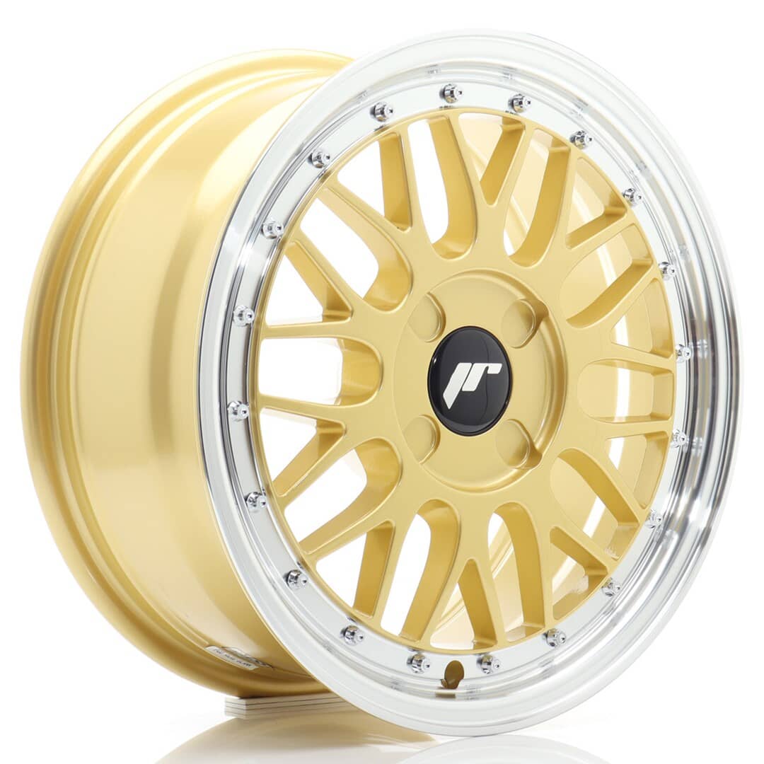 Japan Racing JR23 Personalizables Gold w/Machined Lip