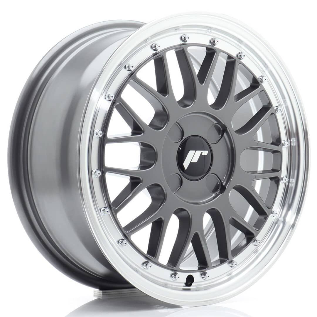 Japan Racing JR23 Personalizables Hyper Gray w/ Machined Lip