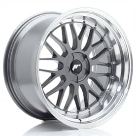 Japan Racing JR23 Personalizables Hyper Gray w/ Machined Lip