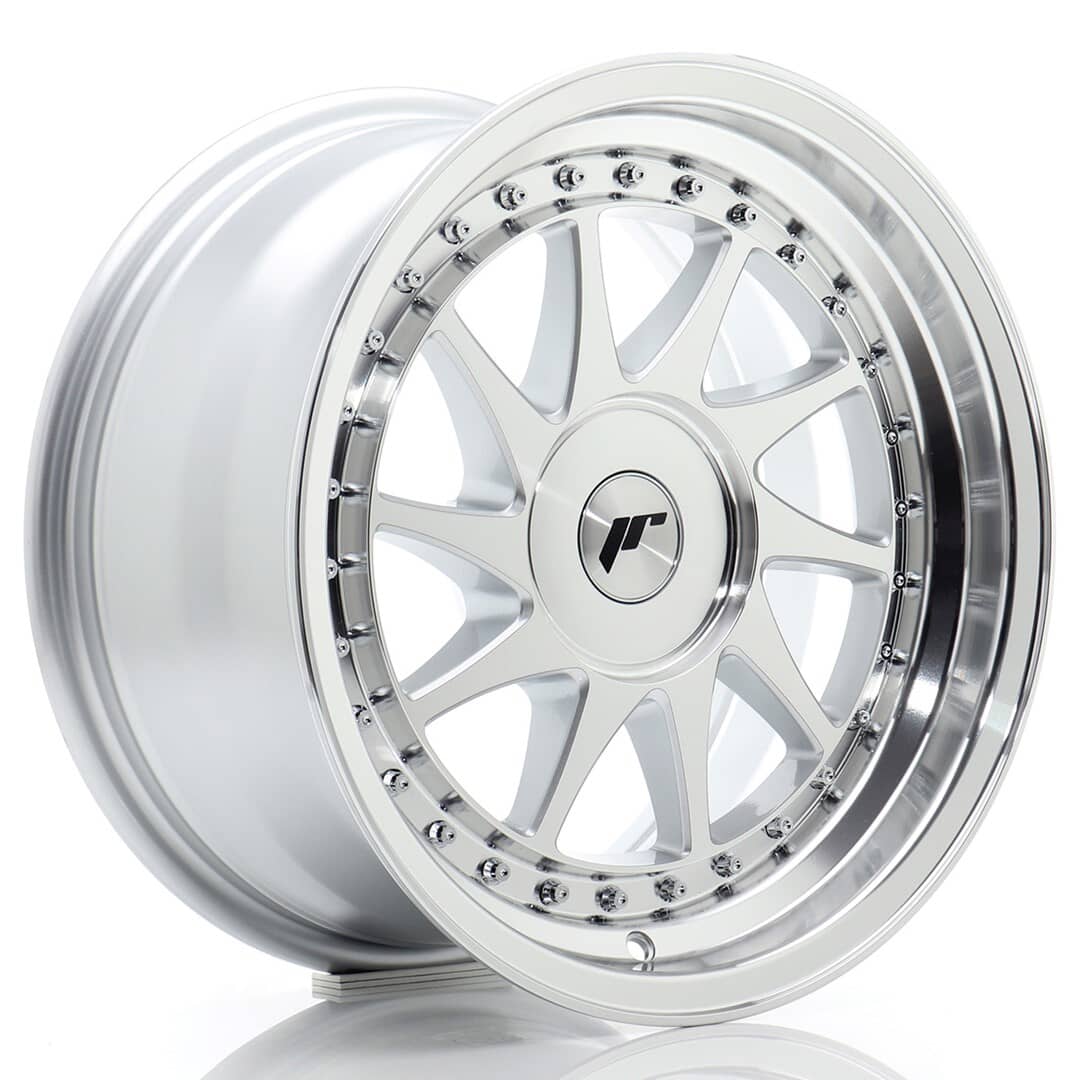 Japan Racing JR26 Personalizables Silver Machined