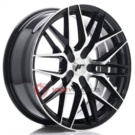 Japan Racing JR28 Gloss Black Machined Face