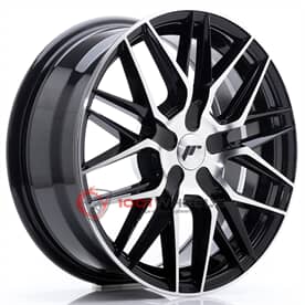 Japan Racing JR28 Gloss Black Machined Face