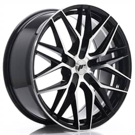 Japan Racing JR28 Personalizables Gloss Black Machined Face