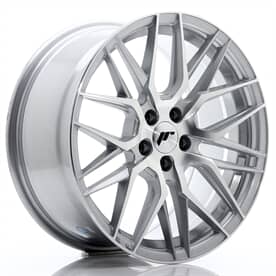 Japan Racing JR28 Personalizables Silver Machined