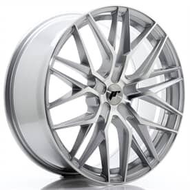 Japan Racing JR28 Personalizables Silver Machined