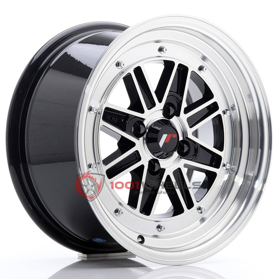 Japan Racing JR31 Gloss Black Machined Face