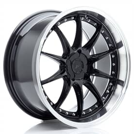Japan Racing JR41 Personalizables Gloss Black w/Machined Lip
