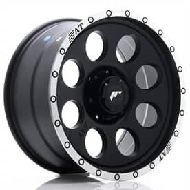 Japan Racing JRX4 Personalizables Matt Black w/ Machined Lip