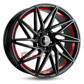 KESKIN KT20 MATT BLACK RED INSIDE