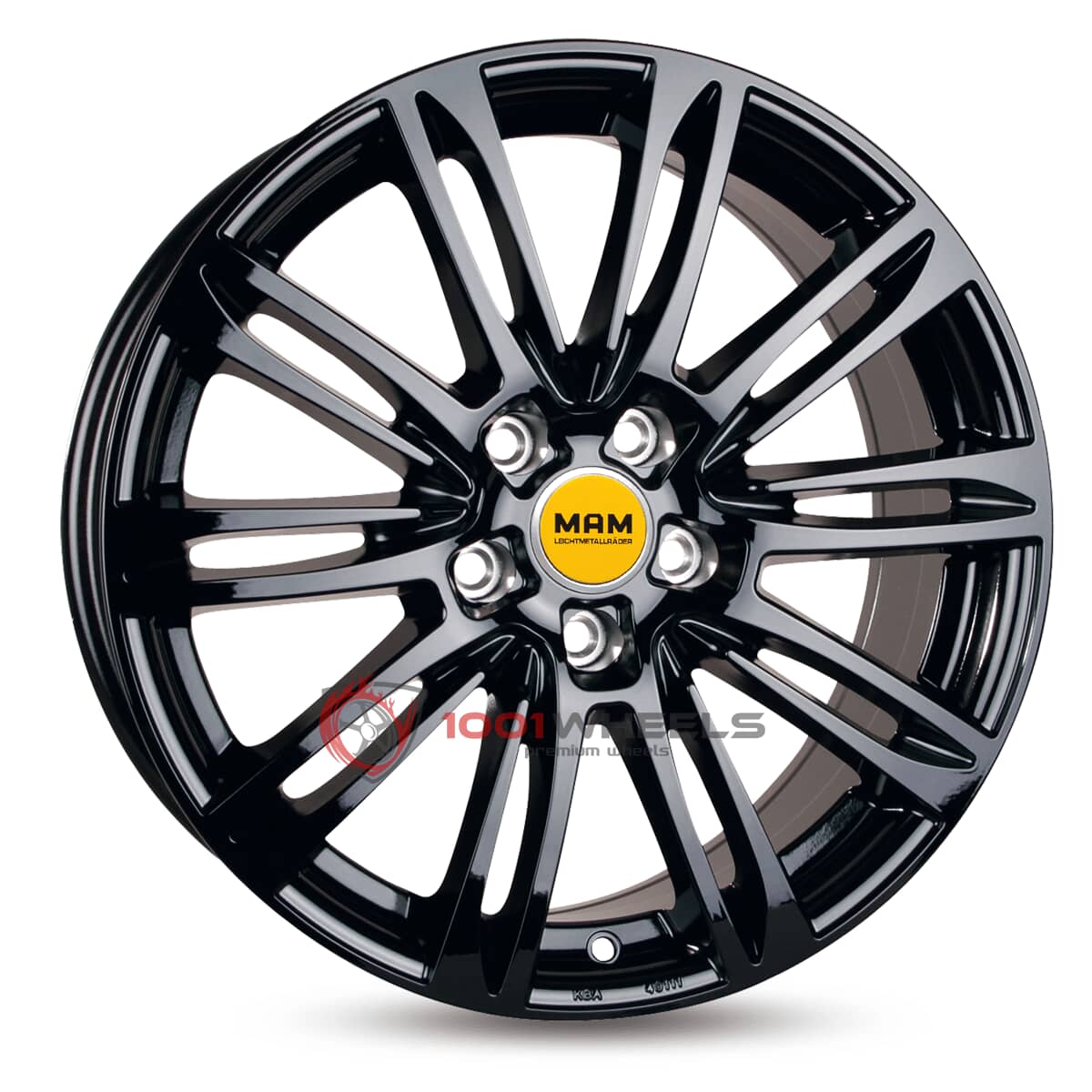 MAM A4 BLACK PAINTED