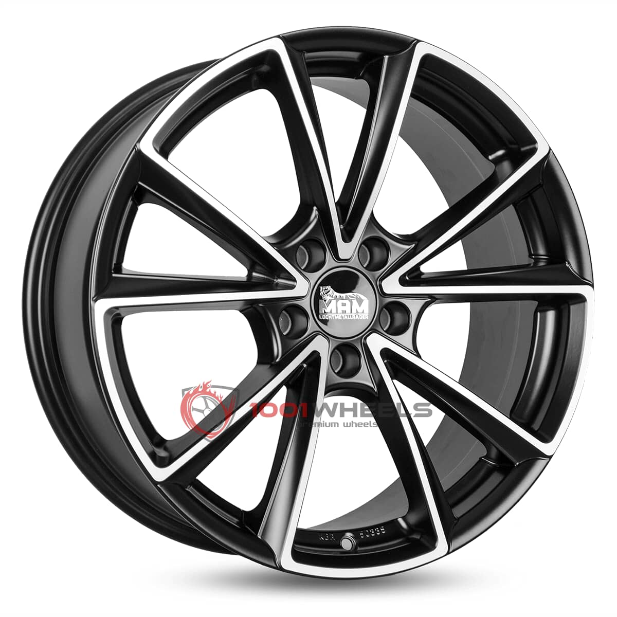 MAM A5 MATT BLACK FRONT POLISH