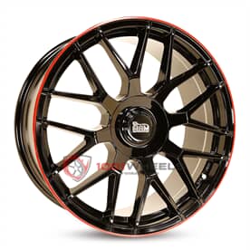 MAM GT1 BLACK PAINTED LIP RED