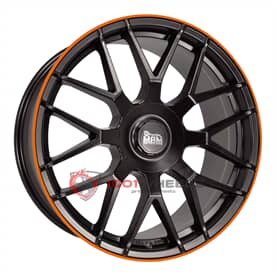 MAM GT1 MATT BLACK LIP ORANGE
