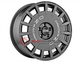 OZ Racing RALLY RACING DARK GRAPHITE SILVER LETTERING