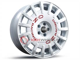 OZ Racing RALLY RACING RACE WHITE RED LETTERING