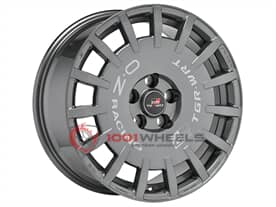 OZ Racing RALLY RACING TGR WRT MATT GRAPHITE SILVER LETTERING