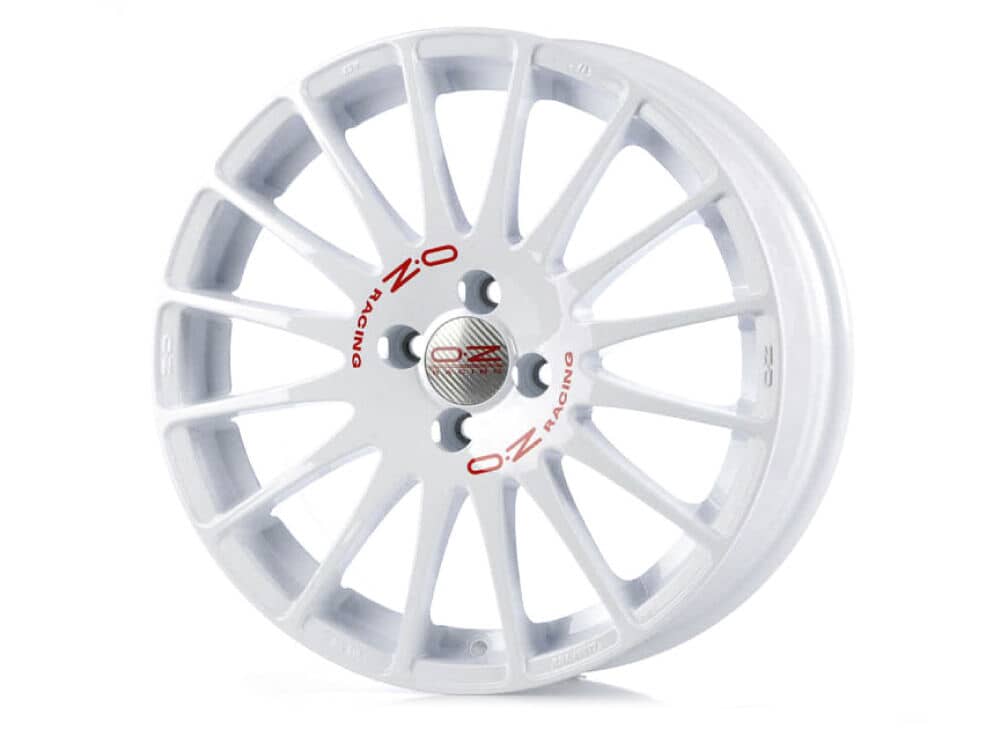 OZ Racing SUPERTURISMO WRC RACE WHITE RED LETTERING