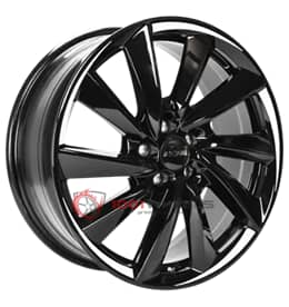 RONAL R70 JETBLACK WHITE TAIL