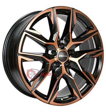 RONAL R71 JETBLACK COPPER MATT