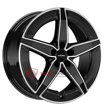 RONAL R72 JETBLACK FRONTKOPIERT