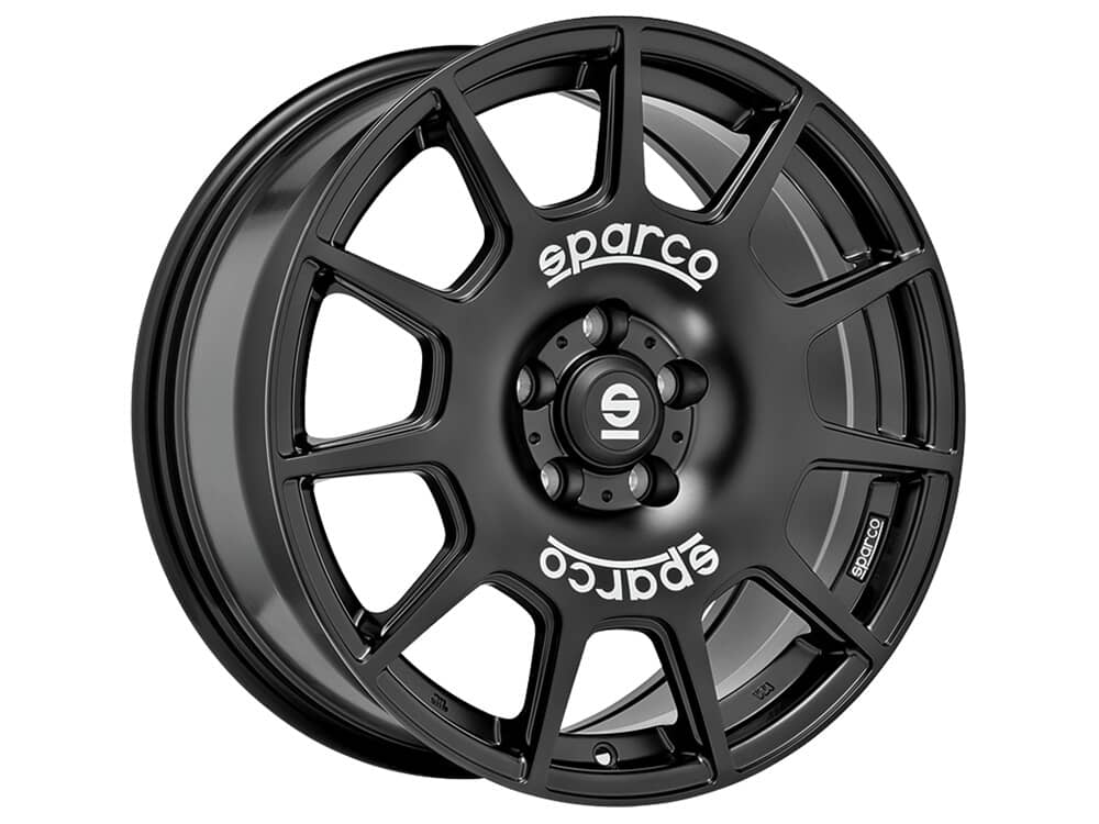 SPARCO SPARCO TERRA MATT BLACK WHITE LETTERING
