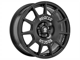 SPARCO SPARCO TERRA MATT BLACK WHITE LETTERING