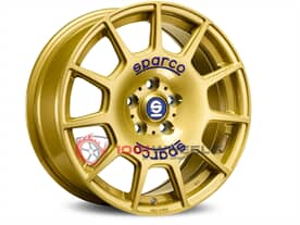 SPARCO SPARCO TERRA RACE GOLD BLUE LETTERING