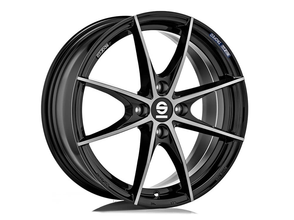 SPARCO SPARCO TROFEO 4 FUME BLACK FULL POLISHED
